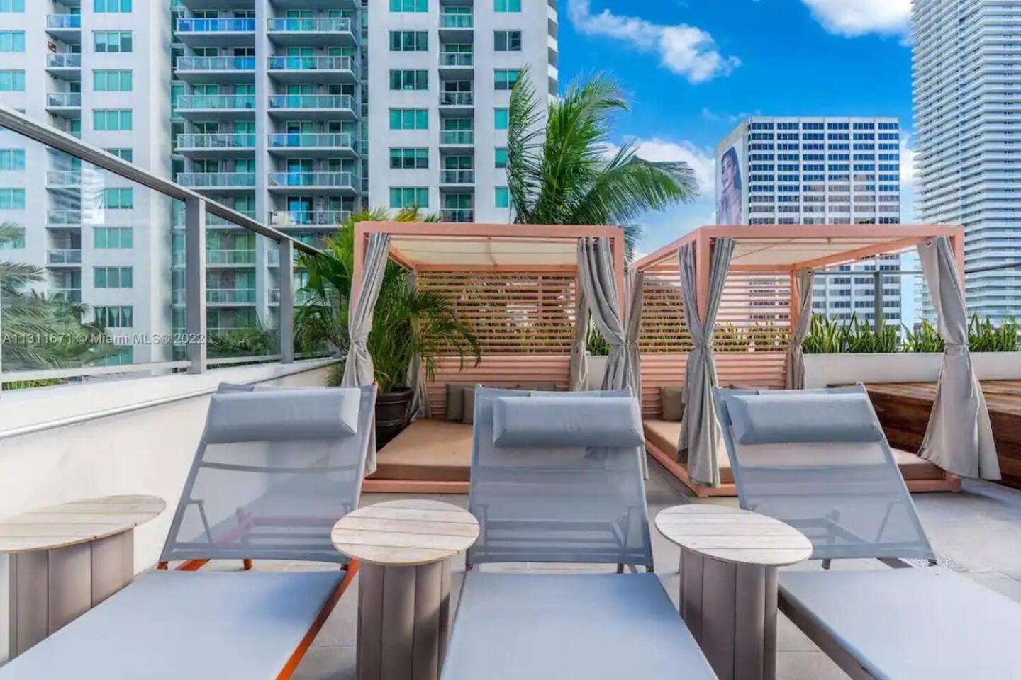 2 Bedrooms Design Condo Downtown Miami Pool And Gym Bagian luar foto